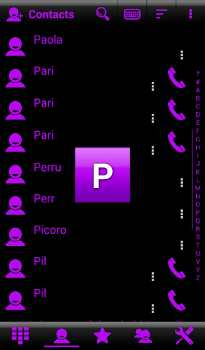 Theme Chess Purple RocketDial Screenshot 2