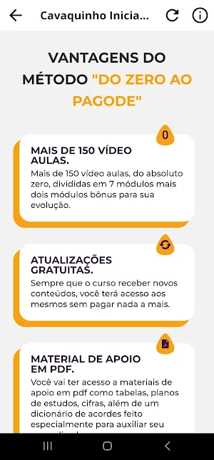 Cavaquinho Iniciante do Zero Screenshot 2