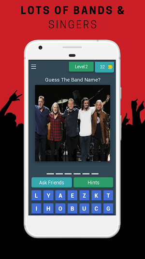 Guess The Rock Bands Quiz Screenshot 0