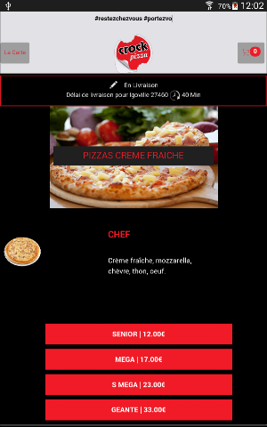 Crock Pizza Screenshot 2
