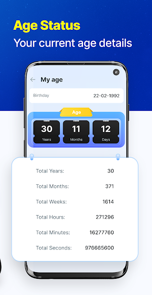 Age Calculator: Date of Birth Screenshot 1