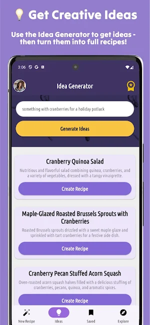 DishGen Screenshot 2