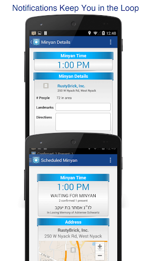 Minyan Now - Anywhere/Anytime Screenshot 2