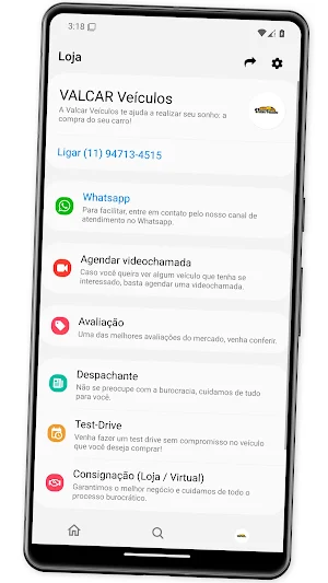 VALCAR Veículos Screenshot 3