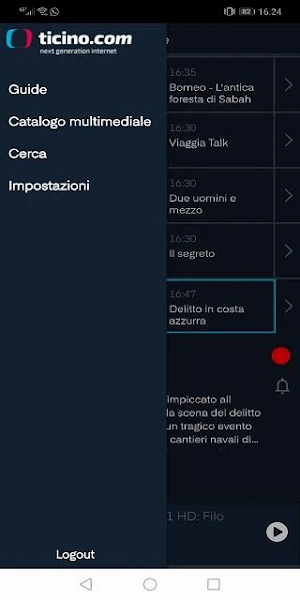 Ticinocom TV 2.0 Screenshot 1