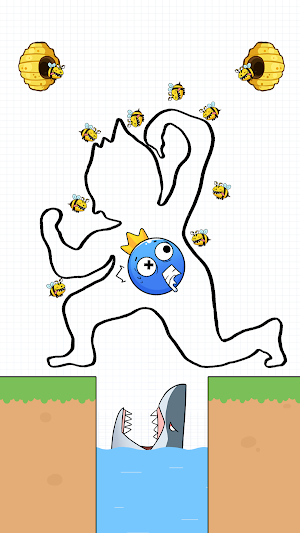 Rainbow Monster: Draw To Save Screenshot 0