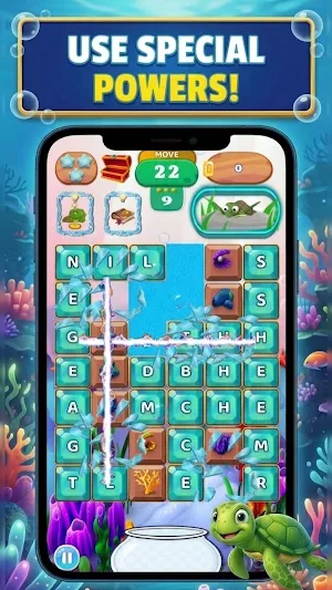 WaterWord Hit Word Game Screenshot 3