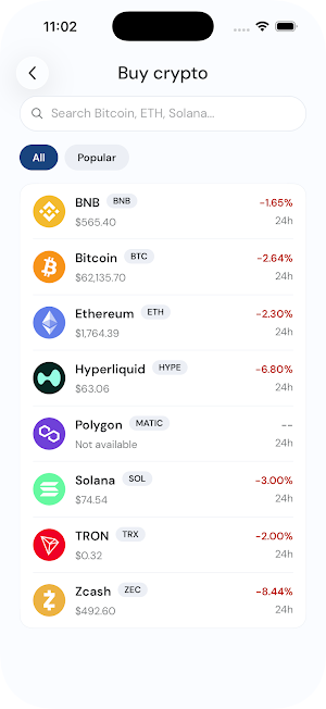 Daya Coins: Buy & Sell Crypto Screenshot 3