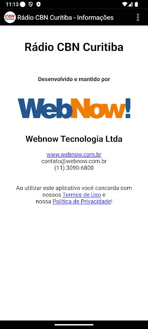 Rádio CBN Curitiba Screenshot 3