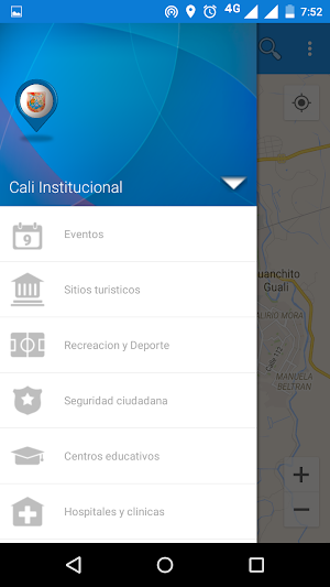 Cali Institucional Screenshot 1