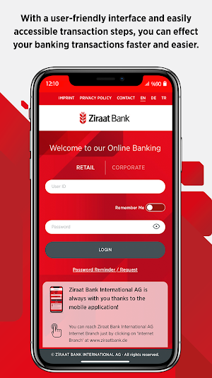 Ziraat Bank AG Mobile Screenshot 2