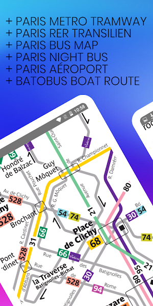 Metro map: Paris (Offline) Screenshot 1