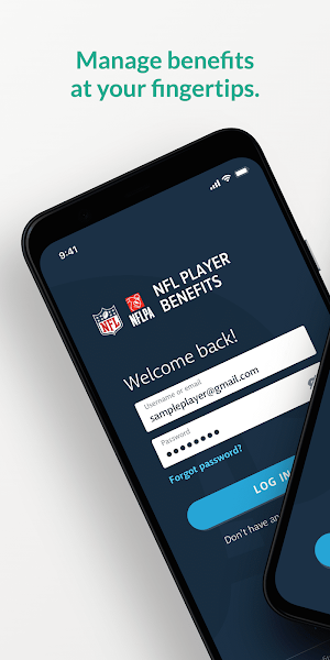 NFL Player Benefits Screenshot 0