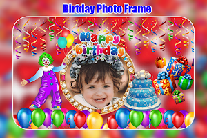 Happy Birthday Photo Frame Screenshot 0