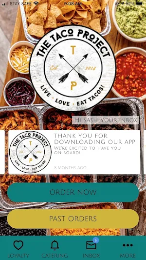 The Taco Project App Screenshot 0