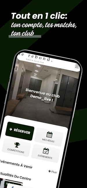Le Rebond Padel Cavaillon Screenshot 0