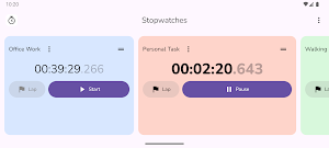Stopwatches Screenshot 3