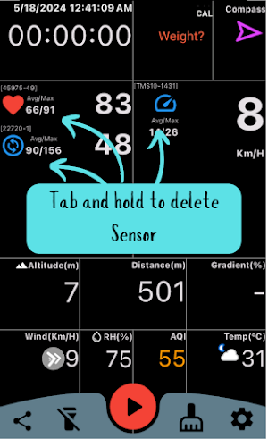Cyclo Bike Meter Screenshot 2