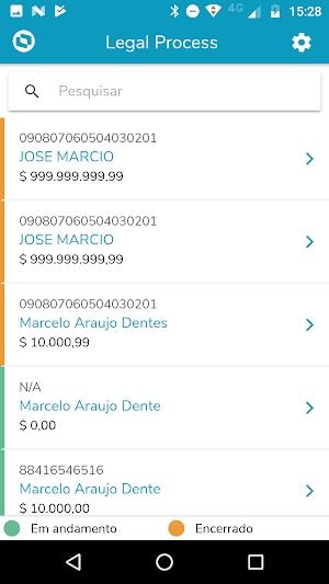Meu Legal Process Screenshot 0