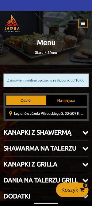 Jamra Syrian Grill Screenshot 0
