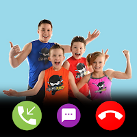 Ninja Kidz Fake Video Call - NinjaKidz Call & Chat