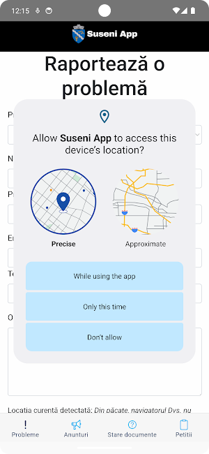 Comuna Suseni App Screenshot 1