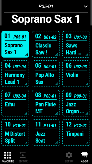 Aerophone Pro Editor Screenshot 0