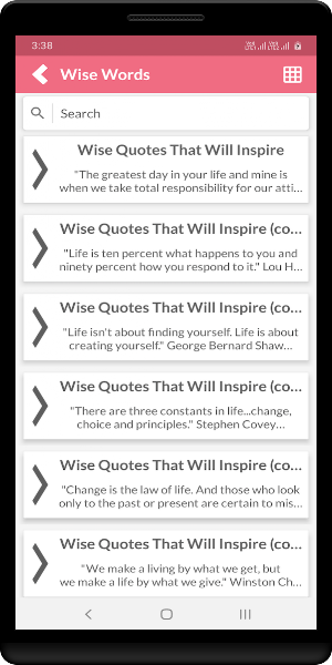 Wise Words Screenshot 1