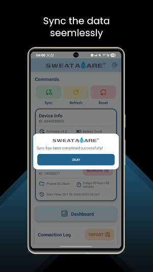 SWEAT AWARE Screenshot 2