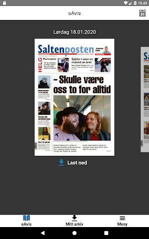 Saltenposten Screenshot 3