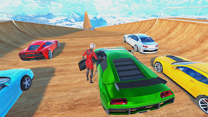 Mega Ramp: Car Stunt Jumping Screenshot 0