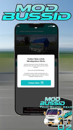 Mod Truk Wahyu Abadi 02 Bussid Screenshot 3