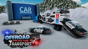 Offroad Police Car Transporter Screenshot 3