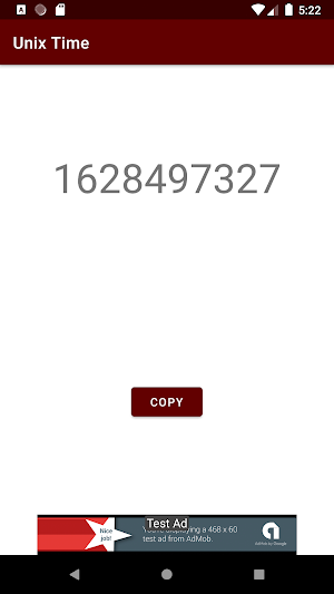 UNIX Time Screenshot 0