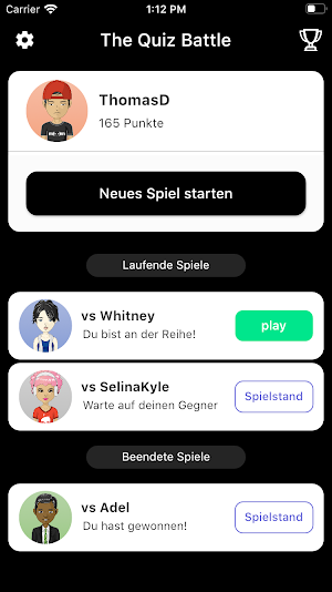 The Quiz Battle - Trivia Game Screenshot 0