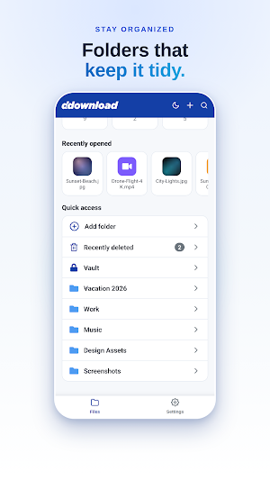 DDownload: Cloud Storage Screenshot 3