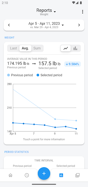OmniLog: Weight & Body Tracker Screenshot 1