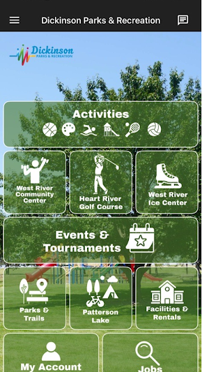 Dickinson Park District Screenshot 0