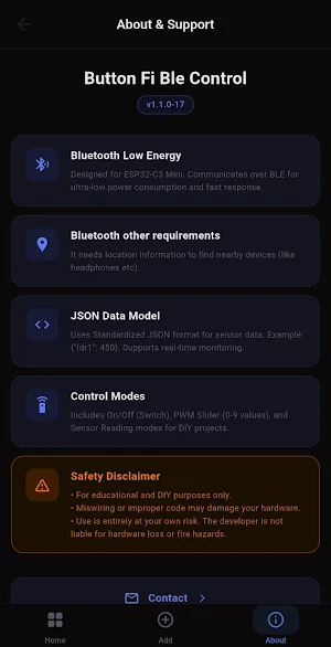 Esp32 bluetooth control Screenshot 3
