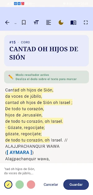 Himnario Tab. Adoracion a Dios Screenshot 3