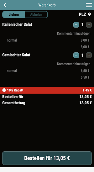 Grevens Pizza Screenshot 1