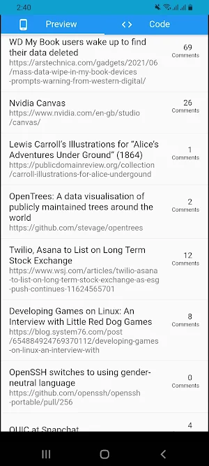 Flutter Tutorials And Samples Screenshot 1
