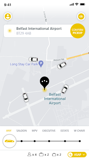 Courtesy Cabs Screenshot 2