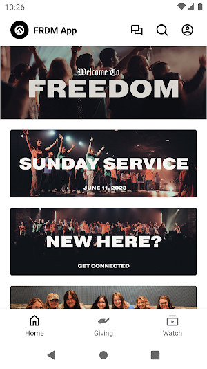 FRDM App Screenshot 0