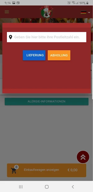 Napoli Pizza Service Screenshot 2