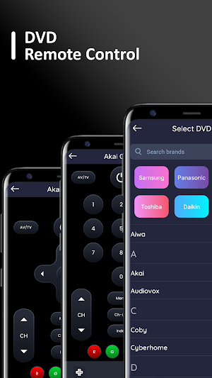 DVD Player Remote Screenshot 2