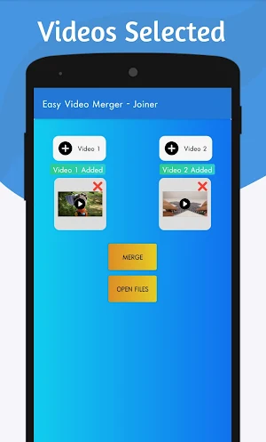 Easy Video Joiner - Merger (MP4,GIF,MKV,AVI,MOV) Screenshot 0