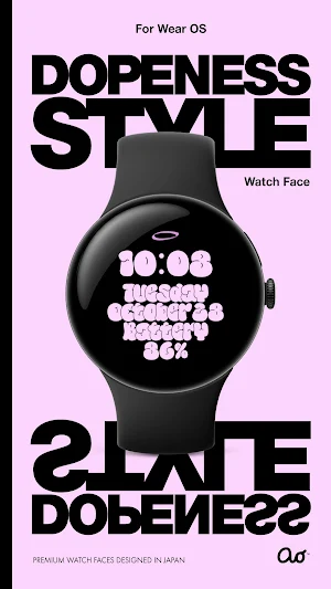 DOPENESS Style Watch Face Screenshot 1