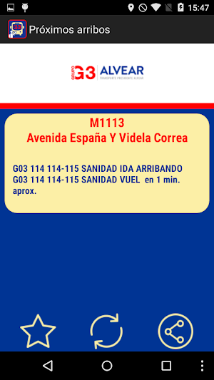 Cuándo llega? Grupo 3 Screenshot 1