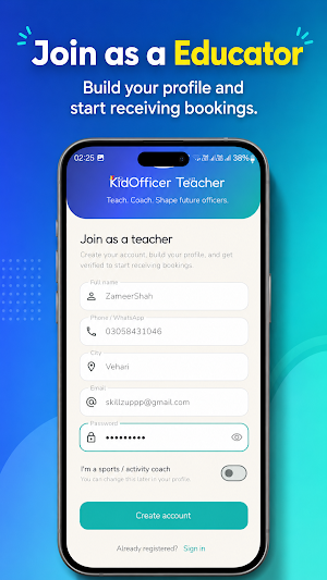 KidOfficer Teacher Screenshot 3